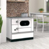 AlfaPlam 90 DOMINANT - Bijeli, (7kW) štednjak na kruta goriva Eco Design - Image 2