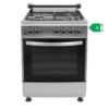 VIVAX samostojeći štednjak kombinirani 60cm FC-31602 X 3 plin 1 struja inox