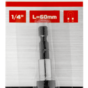 PRAKTIK Držač bitova 1/4" - 6 cm, magnetiziran P441