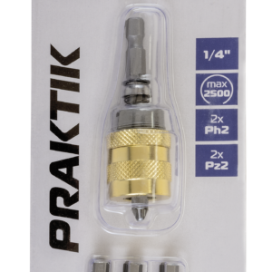 PRAKTIK Držač bitova s graničnikom za gips ploče P548