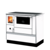 AlfaPlam 90 DOMINANT - Bijeli, (7kW) štednjak na kruta goriva Eco Design