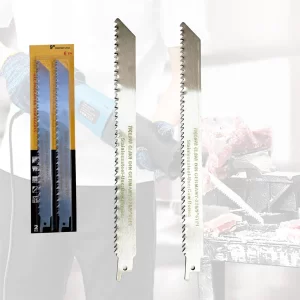 Listovi za sabljastu pilu set 2 komada inox za kosti, meso, drvo i plastiku 23cm