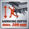 EINHELL aku kopačica GE-CR 30 Li PXC 18+18V bez baterije - Image 6