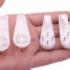Kukice za zid za slike plastične bijele s čavlićima 5 komada - Image 9