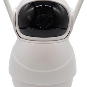 JORTAN 360° HD robotska sigurnosna kamera za čuvanje kućnih ljubimaca s alarmom, senzorom pokreta i PTZ-om (Pan-Tilt-Zoom), Baby monitor