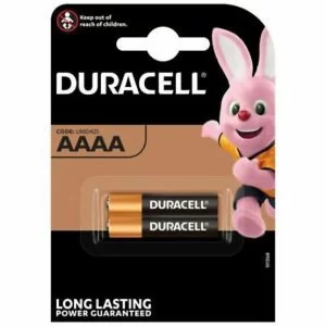 Baterija alkalna Duracell AAAA – 1.5V LR 61 2 kom