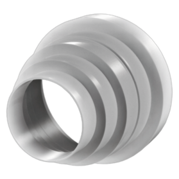 Redukcija za ventilacijske cijevi i ventilatore  ø 80 - 100 - 120 - 125 - 150 mm