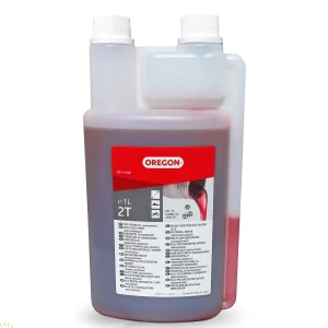 Oregon Ulje za dvotaktne motore 1,0 l sa dozatorom  1:50 crveno za 2T motorne trimere, pile...