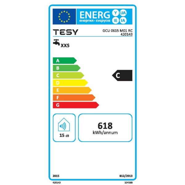 Tesy El. bojler 5 L podpultni –  Compact GCU 0515 M01 RC - Image 2
