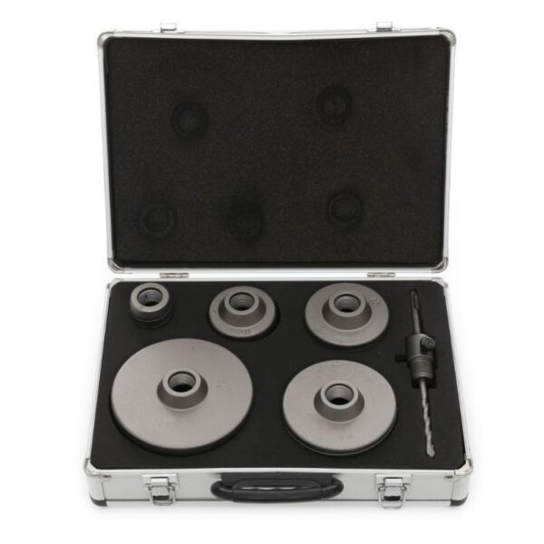 Set Kruna za bušenje cigle, betona Ø65, Ø80, Ø100, Ø110 i Ø125mm sa držačem SDS+