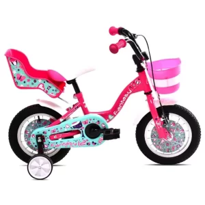 Bicikl 12" FANTASY Tirkizno roza