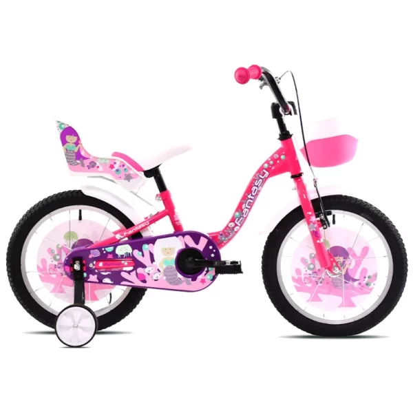 Bicikl 16"  FANTASY Rozi / Pink