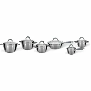Set indukcijskog posuđa od 12 dijelova, Grey Diamond line