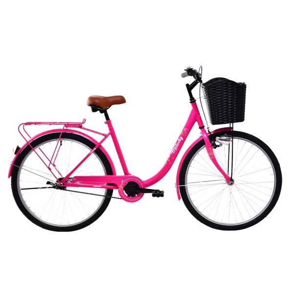 Bicikl 26"  MELODY Pink Gradski