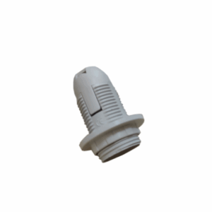 Grlo E14 luster s prstenom bijelo