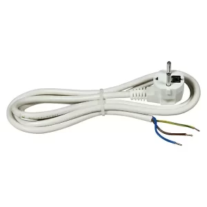 Kabel priključni za štednjak, el.alate H05VV-F 3x2,5mm 1,5met Bijeli