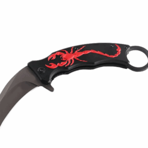 Nož džepni preklopni Karambit Cold Steel F92 Scorpion Crni