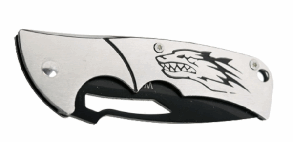 Nož džepni preklopni W63 Srebrni 17cm - Image 4