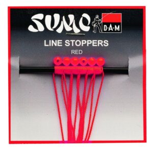 Stoperi DAM SUMO LINE Crveni 0,4*4mm 6 komada