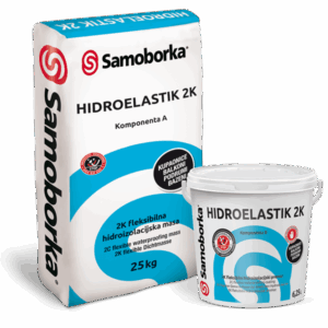 SAMOBORKA - HIDROELASTIK 2K  set 25 kg + 6,25 l   hidroizolacija