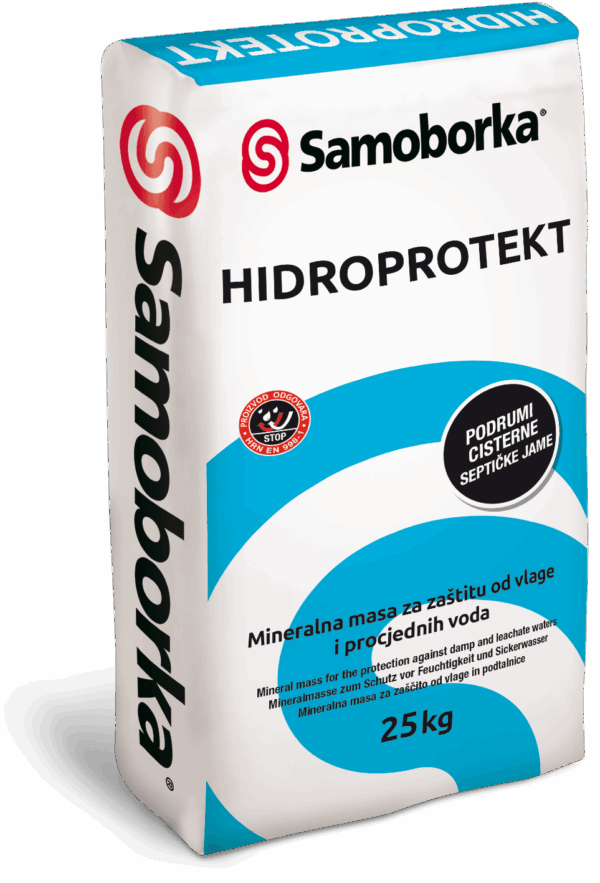 SAMOBORKA - HIDROPROTEKT 25 kg   hidroizolacija