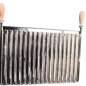 Roštilj ploča Inox s ručkama, 510x425 mm