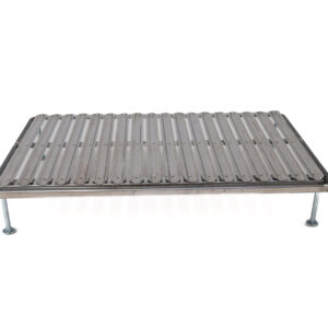 Roštilj ploča Inox s ručkama, 510x425 mm s maticama M10