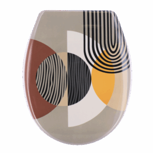 WC DASKA TENDANCE DUROPLAST SA PLASTIČNIM OKOVIMA, TRENDY