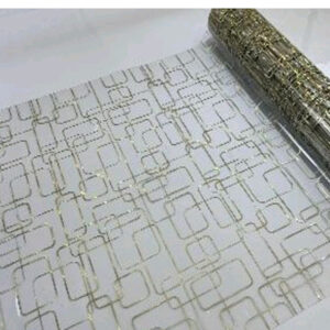 Stolnjak prozirni silikonski 0,9 m širine sa uzorkom 5027