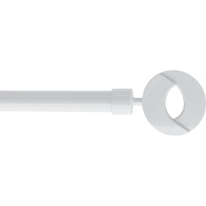 KARNIŠA zidna LUANCE SET RAZVLAČNA, 120-210 CM,  NEW LOOK – BIJELA