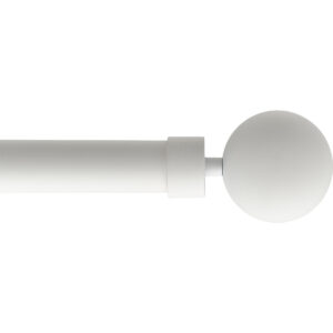 KARNIŠA zidna LUANCE SET RAZVLAČNA,  210-380 CM,  GAIA - BIJELA