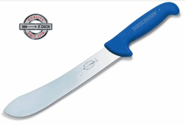 DICK Nož za guljenje za kožu 82385 21 cm ErgoGrip, plavi