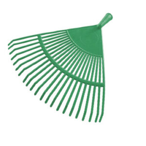 GRABLJE ZA LIŠĆE PP 43cm BEZ DRŠKE ZELENE Plastika