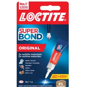 LOCTITE Ljepilo Super Bond 4g trenutno, sekundno, brzo ljepilo tekuće
