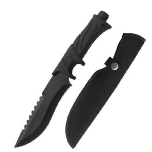Nož Fiksni lovačko-kamping nož Black Bowie