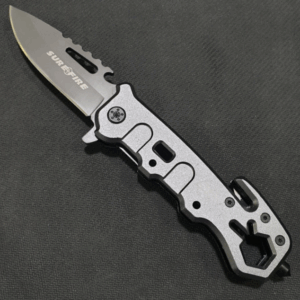 Nož džepni sklopiv (EDC)  SURE FIRE Survival D38-S Sivi