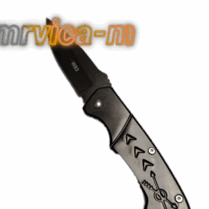 Nož džepni sklopiv (EDC) W83 Arrows Crni s kopčom za džep