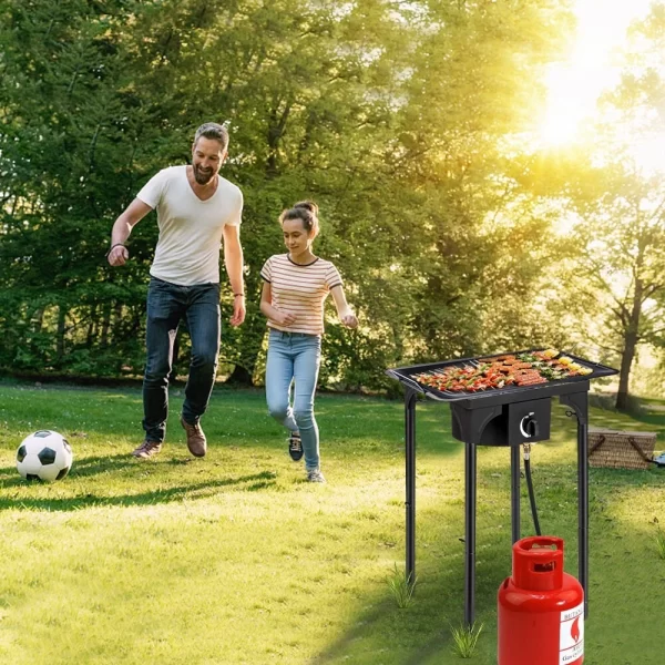 Plamenik Kuhalo na 4 noge PovišenoPOWER TOP 1 40*40*78 - Image 4