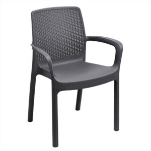 Stolica  PVC "REGINA" Antracit