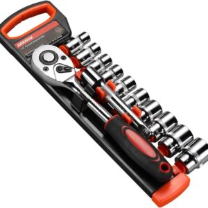 Set gedora od 12 kom ( 1/2'' račna, produđetak i 10 komada ključeva 8-24mm )