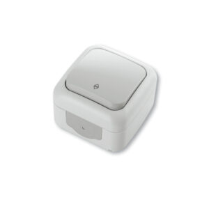 Sklopka  NŽ VIKO  IP54 004 Izmjenična OG Siva vodotijesna