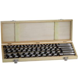 Svrdla spiralna za drvo set 6 komada Ø6-8-10-12-14-16mm dužina 460mm