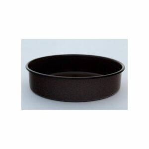 Tepsija okrugla, emajlirana 36cm, ekstra duboka 7,5cm Crno Špricano