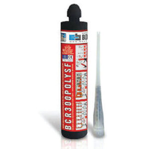 TIPLA KEMIJSKA "BCR POLY SF" 300ml + 2 MIXERA