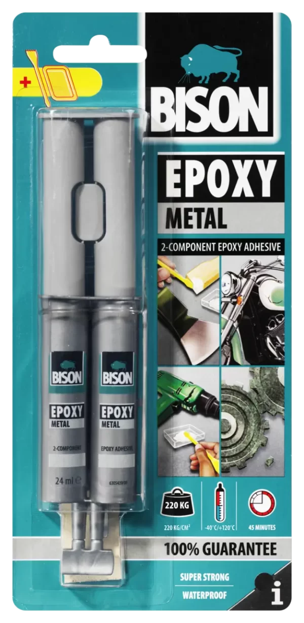 BISON LJEPILO 2K EPOXY Metal 24ml