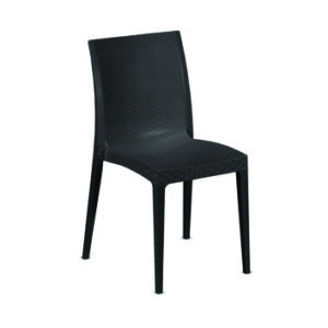 Stolica  PVC "MADAM" Antracit