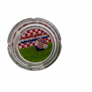 Pepeljara staklena, Croatia,  Hrvatski suvenir. Trava Lopta