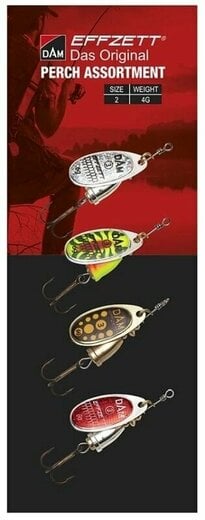 Spiner DAM Set 4 komada Grgeča veličine #2 4g