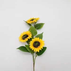 SUNCOKRET 100cm 3 Cvijeta  umjetni suncokret za dekoraciju