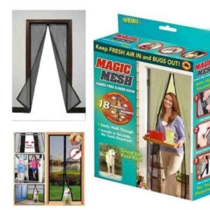 Mreža s magnetima 100x210cm za vrata SPRIJEČITE ULAZ INSEKATA